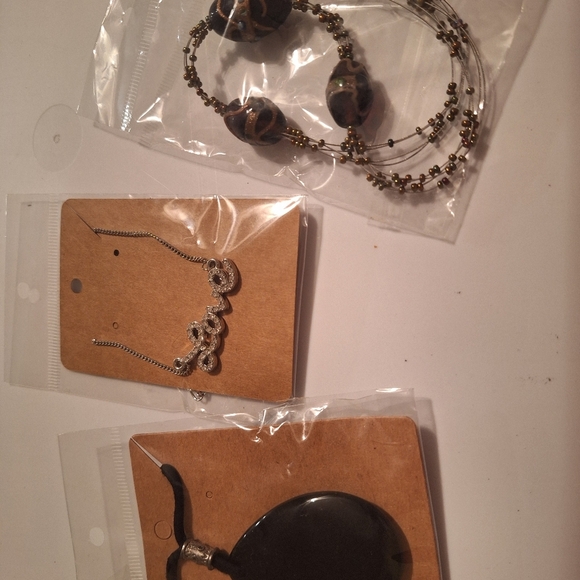 Lot Of 10‎ Necklaces Statement Pieces Costume Jewelry - Picture 4 of 10